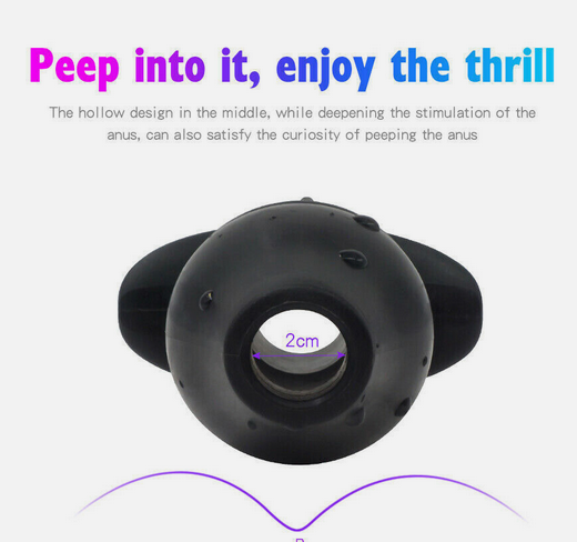 z New Electric Shock Conductive Silicones Hollow Stopper E-stim Accessory